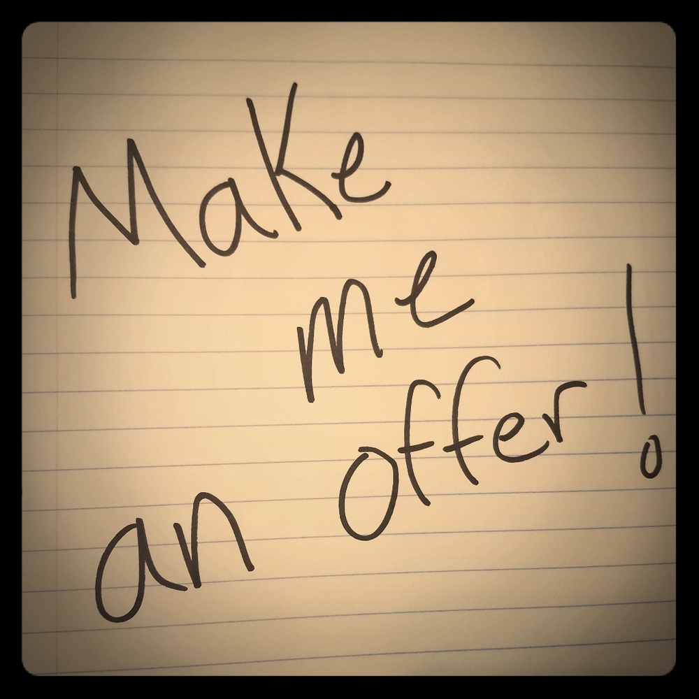 Make me an offer!
